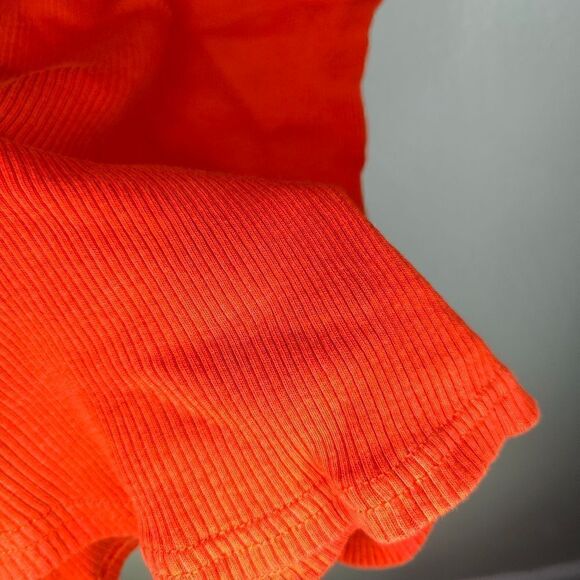 H&M Y2K Ribbed Texture Cold Shoulder Top - Picture 4 of 8